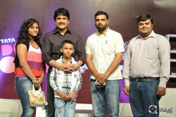 Nagarjuna Meets Docomo Manam Contest Winners